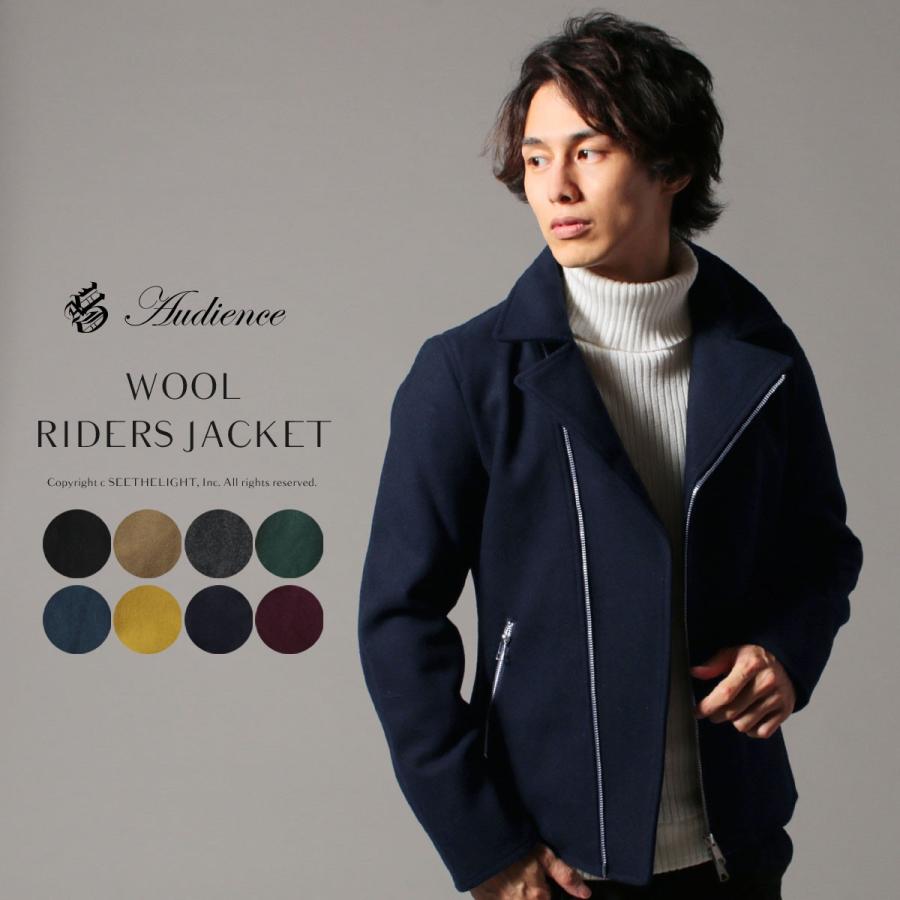 新作人気 メルトン ピュアウール 冬 秋 メンズ アウター ジャケット メルトンアウター メンズ ライダ ライダースジャケット ジャケット Headshotsbar Com