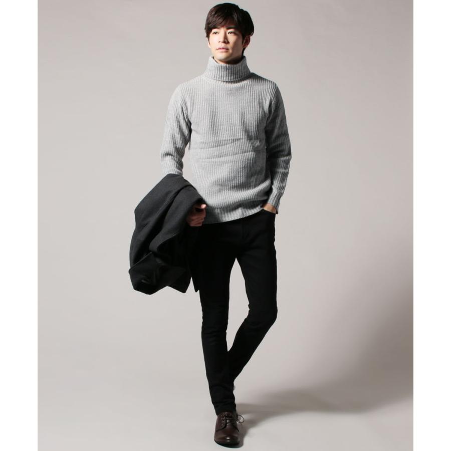 ニット メンズ ハイネック タートル 春 秋 冬 アクリル 畦編み タートルネック ニット Spu スプ Buy Sputnicks スプートニクス 通販 Yahoo ショッピング