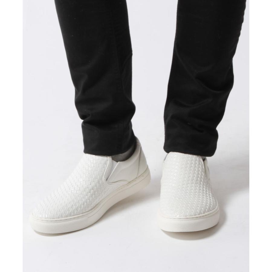 スリッポン メンズ イントレチャート Puレザー 編み込みデザイン イントレデザイン スリッポン ス Buy Sputnicks スプートニクス 通販 Yahoo ショッピング