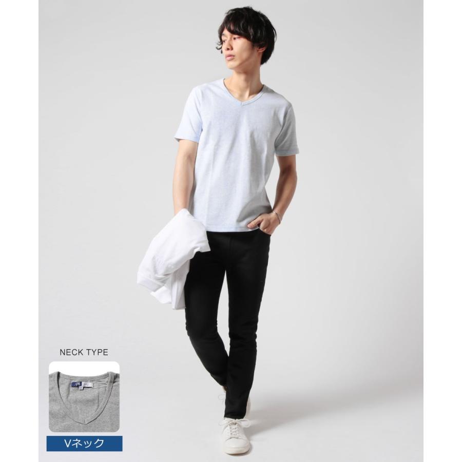 半袖 Tシャツ カットソー メンズ Tシャツ スパンフライス V Uネック カットソー Buy Sputnicks スプートニクス 通販 Yahoo ショッピング