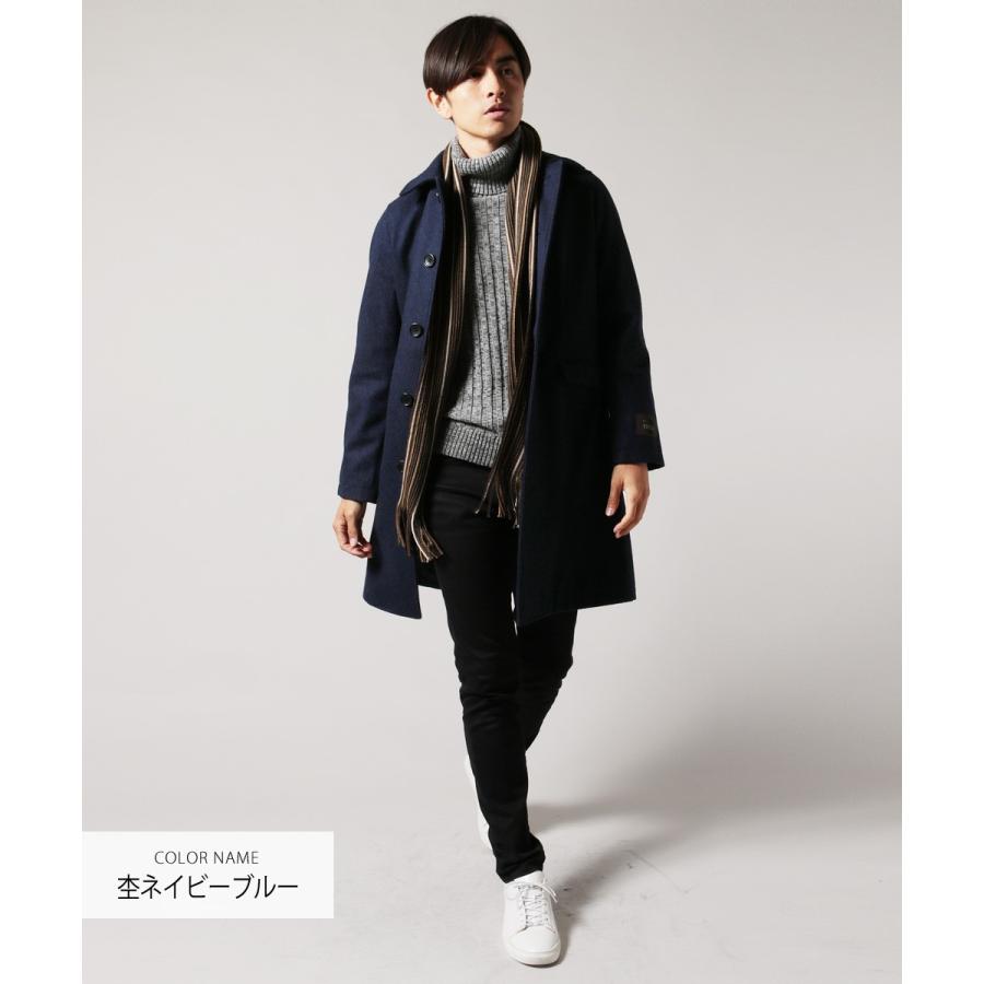 メンズ コート メンズファッション イタリア Nobilia メルトン ステンカラーコート Audi Buy Sputnicks スプートニクス 通販 Yahoo ショッピング