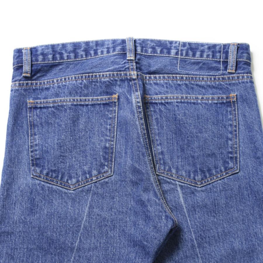 メンズ パンツ ジーンズ 日本製 赤耳 デニム センタープレス 裾 リペア フレア アンクル パンツ Upscape Audience Buy Sputnicks スプートニクス 通販 Yahoo ショッピング