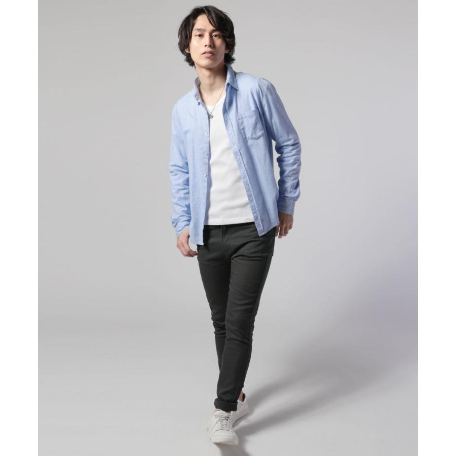 ◆新品　Spick &amp; Span リブカットソー 長袖 Tシャツ ロンT ブルー Re:EDIT（リエディ） リブカットソー レディース Tシャツ 長袖
