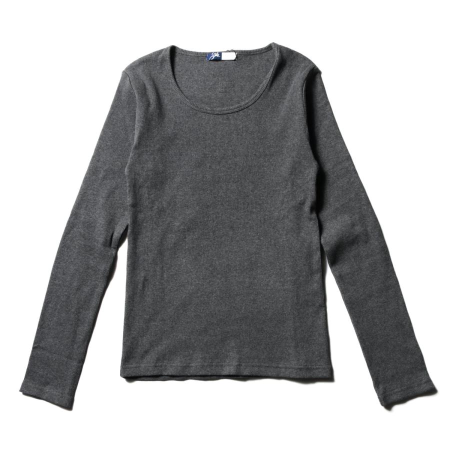 カットソー メンズ 長袖 秋 春 冬 綿 コットン リブ編み Tシャツ ロン
