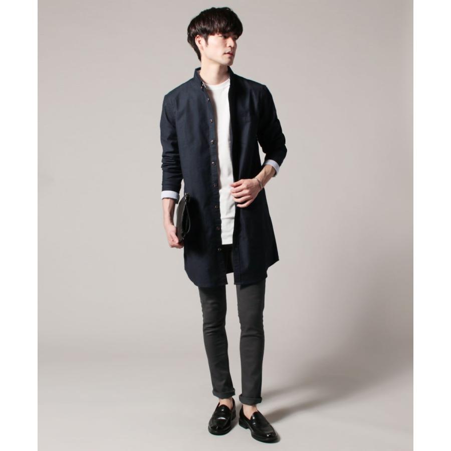 シャツコート メンズ 春 夏 秋 ストレッチ オックスフォード シャツ コート ロングシャツ 長袖 M L Revo レヴォ Buy Sputnicks スプートニクス 通販 Yahoo ショッピング
