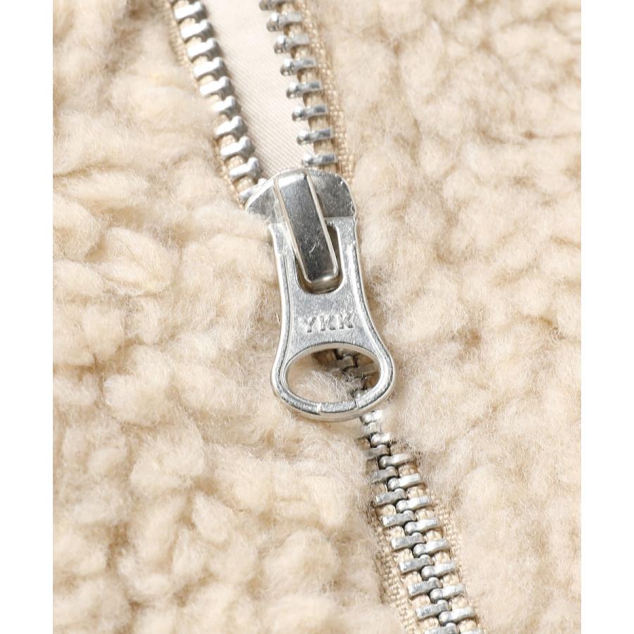 ボアジャケット メンズ ボア 冬 ラフ シンプル キャメル M L XL