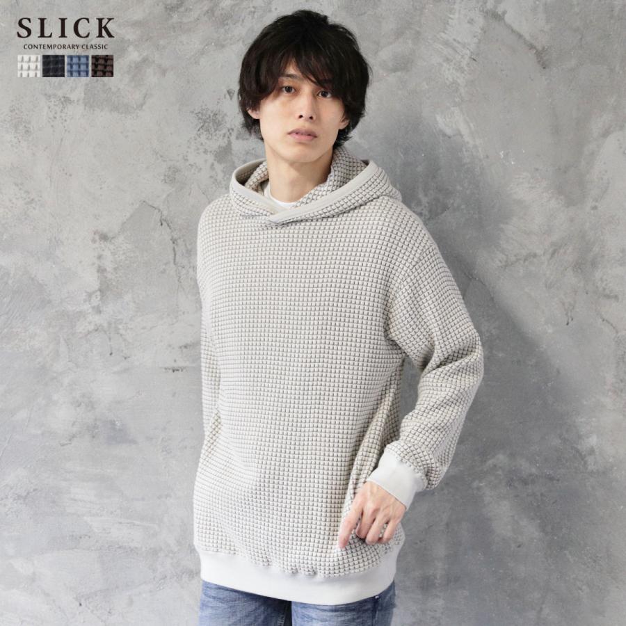 パーカー メンズ 秋 冬 ワッフル編み Mix ビッグワッフル プルオーバーパーカー Slick スリック Buy Sputnicks スプートニクス 通販 Yahoo ショッピング