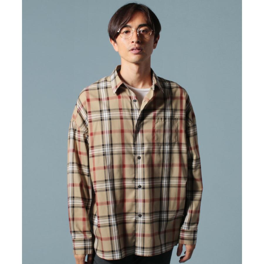 シャツ メンズ ブランド 綿 コットン 秋 冬 秋服 冬服 M L タータンチェック モード フィット 長袖 シャツ Slick スリック Buy Sputnicks スプートニクス 通販 Yahoo ショッピング