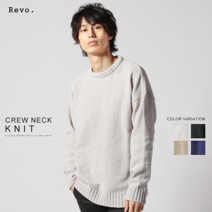 ニット メンズ 秋 冬 マッド モール クルー ネック ニット メンズファッション トップス M L Buy Sputnicks スプートニクス 通販 Yahoo ショッピング