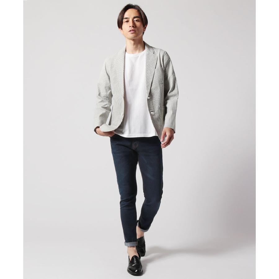 【美品】キャプテンサンシャイン シアサッカーシルク混 テーラード 春夏◎ L 30% OFF】[KS26SSH04]KAPTAIN SUNSHINE(キャプテンサンシャイン) Silk