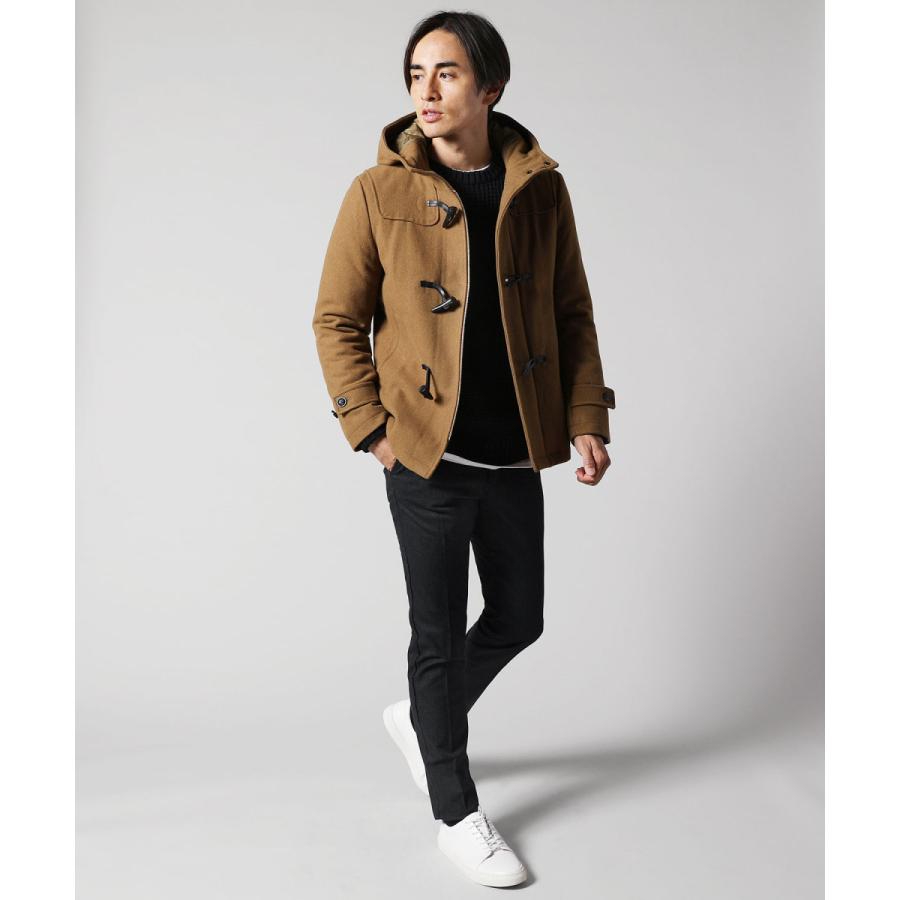 新規購入 ショート丈 ブランド アウター メンズ ダッフルコート 上品な大人スタイルでキメるダッフルコート コート Audi サーモライト中綿 メルトン コート アウター Rourevell Com