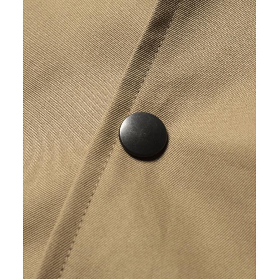 日本製 VENTILE(ベンタイル)40/2耐水撥水ギャバCPO コーチ