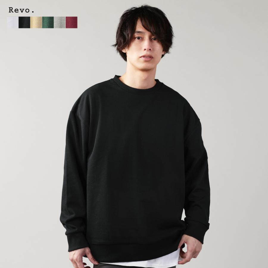 スウェットメンズ Tcr リサイクルコットン クルーネック プルオーバー M L ホワイト ブラック ベージュ グリーン グレー マルーン Revo レボ Buy0434 Sputnicks スプートニクス 通販 Yahoo ショッピング