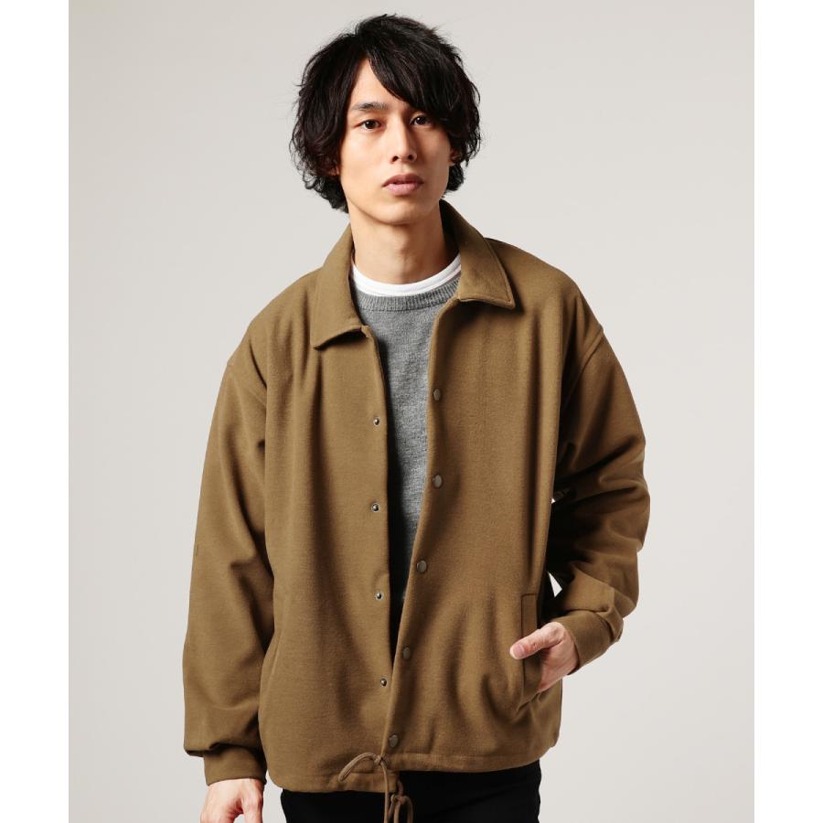 ジャケット コーチ ジャケット アウター メンズ 秋 冬 冬物 起毛 Tr 伸縮性 M L ブラック キャメル タン ベージュ カジュアル Buy05 Sputnicks スプートニクス 通販 Yahoo ショッピング