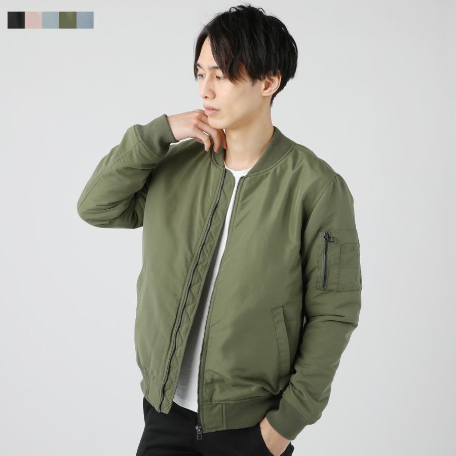 Ma 1 フライトジャケット ジャケット 中綿 メンズ メンズファッション 秋 秋服 冬 冬服 ポリピーチ Ma 1 暖かい くすみカラー ミリタリー Buy Sputnicks スプートニクス 通販 Yahoo ショッピング