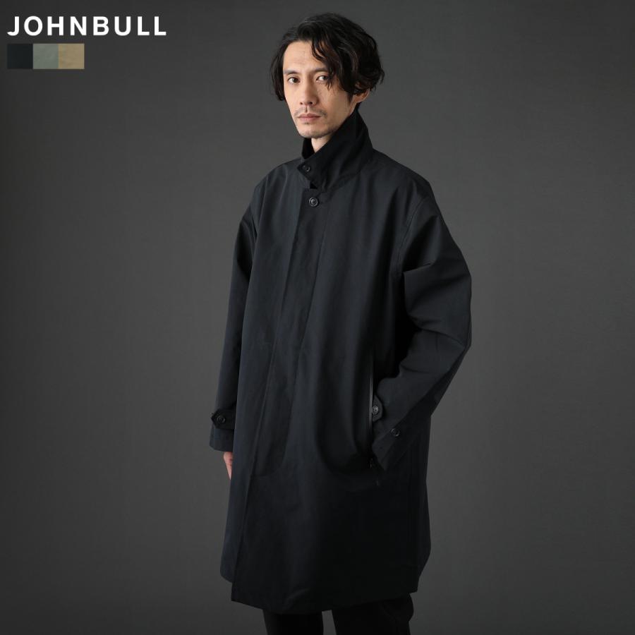 ステンカラーコート コート メンズ 春 春服 冬 テクノブレン ロング