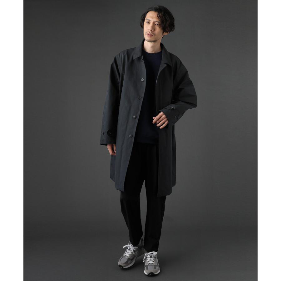 【入手困難】 ジョンブル テクノブレン ステンカラーコート 特殊素材 M ステンカラーコート コート メンズ 春 春服 冬 テクノブレン ロング