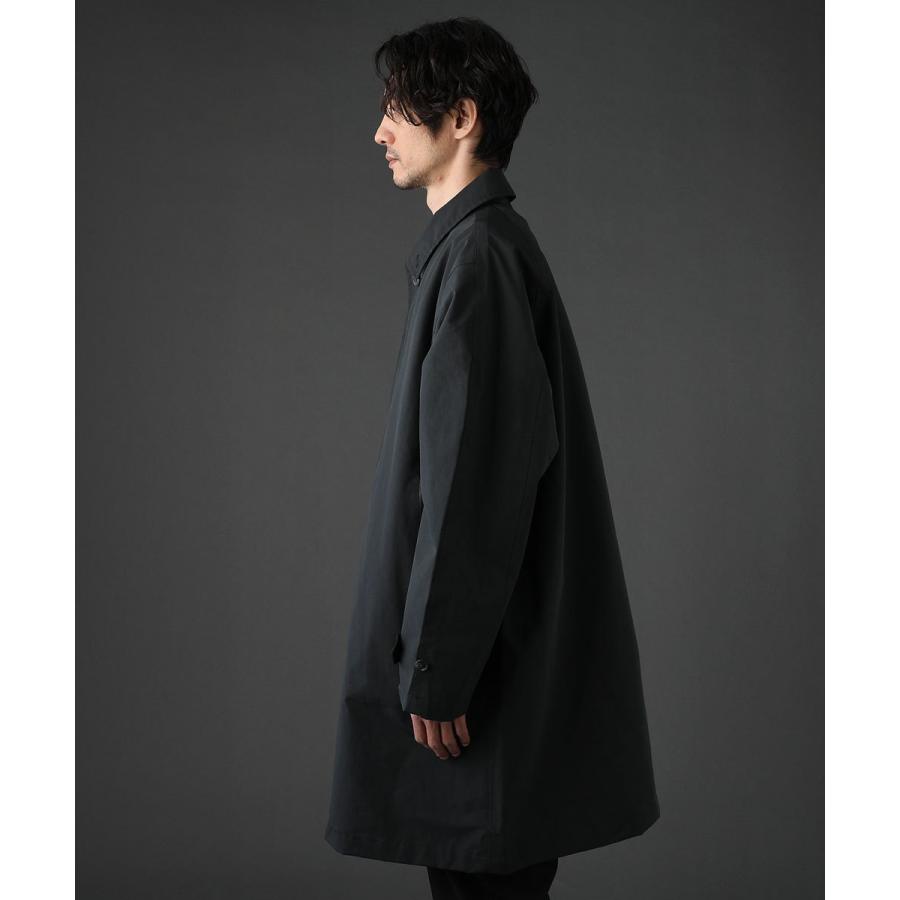 ステンカラーコート コート メンズ 春 春服 冬 テクノブレン ロング