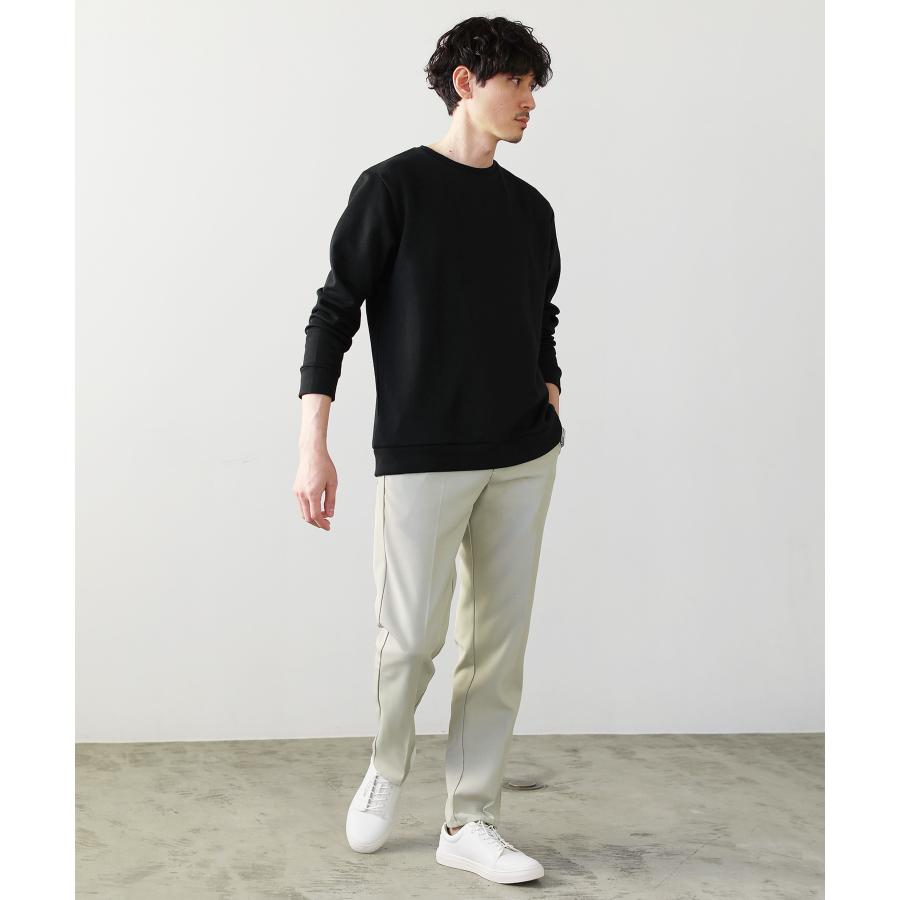 スウェット メンズ トップス ダンボールストレッチ クルーネック