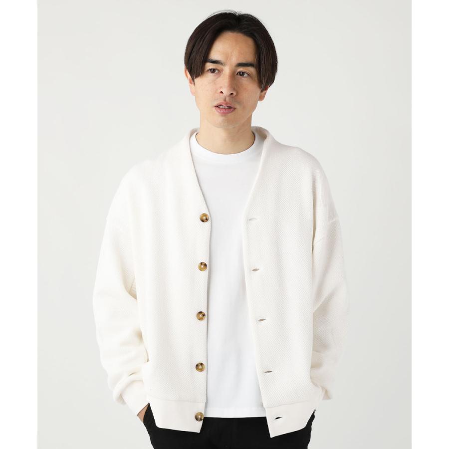 カーディガン メンズ 春 春服 秋 秋服 冬 冬服 カノコ 鹿の子 日本製 国産 ダブルフェイス 15オンス Upscape Audience Buy2048 Sputnicks スプートニクス 通販 Yahoo ショッピング