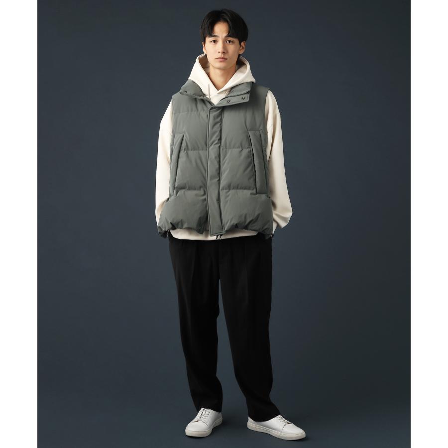 SLICK（スリック） ダウンベスト メンズ 冬 ナイロン ストレッチ 撥水