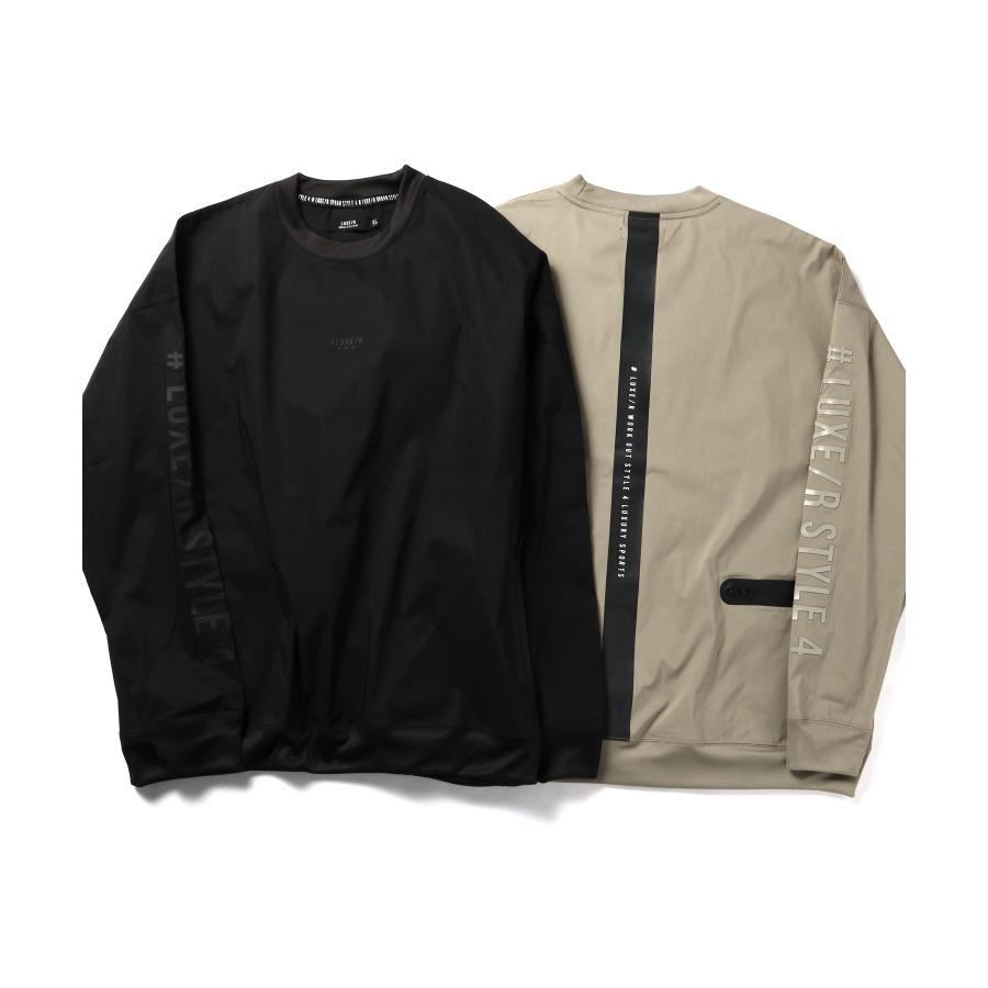 [サンプルSALE /D392 ] LUXE/R ナイロン布帛プルオーバー LUXE/R（ラグジュ） 【セットアップ対応】 プルオーバー メンズ 秋