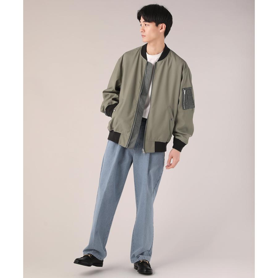 SLICK（スリック） MA-1 ブルゾン ジャケット アウター メンズ 長袖