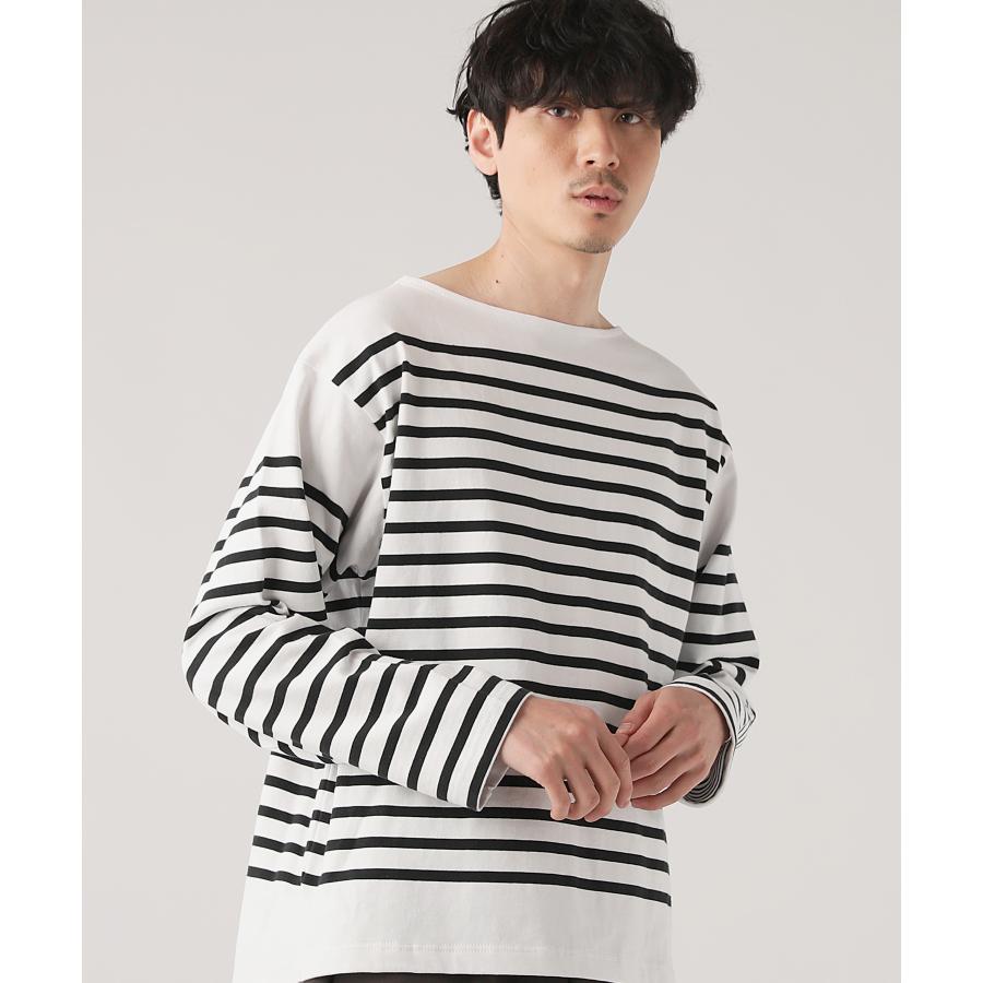 Johnbull（ジョンブル） バスクシャツ カットソー ロンT メンズ 秋 冬