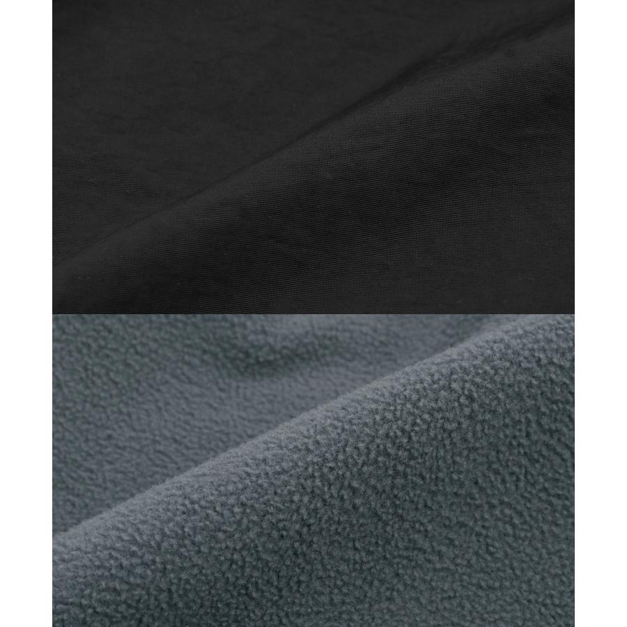 SLICK（スリック） ベスト メンズ ナイロン フリース パイピング性性