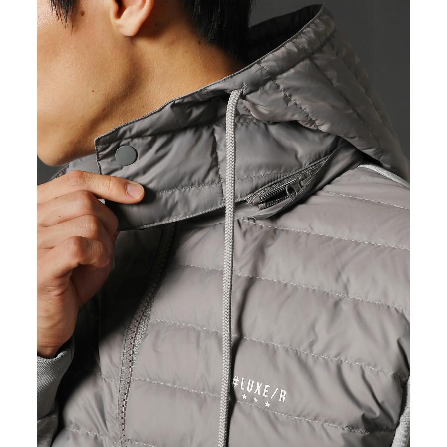 LUXE/R 【セットアップ対応】 ダウンジャケット パーカー メンズ LUXE/R 【セットアップ対応】 ダウンジャケット パーカー メンズ