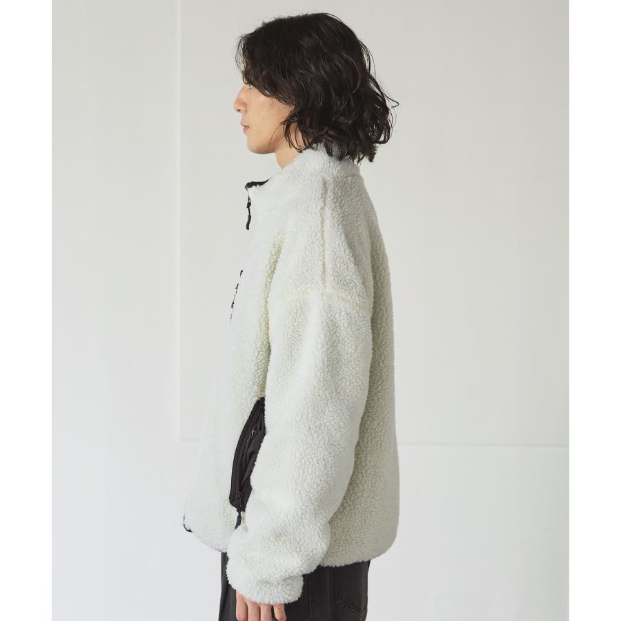 ジャケット ブルゾン アウター メンズ 冬 冬服 リバーシブル ボア