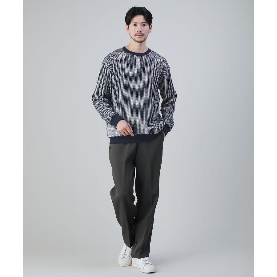 プルオーバー ニット ワッフル メンズ 2トーン ビッグワッフル プルオーバー ニット ワッフル メンズ 2トーン ビッグワッフル