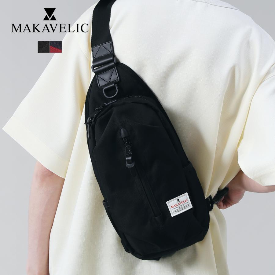 MAKAVELIC（マキャベリック） ボディーバッグ ショルダーバッグ メンズ 