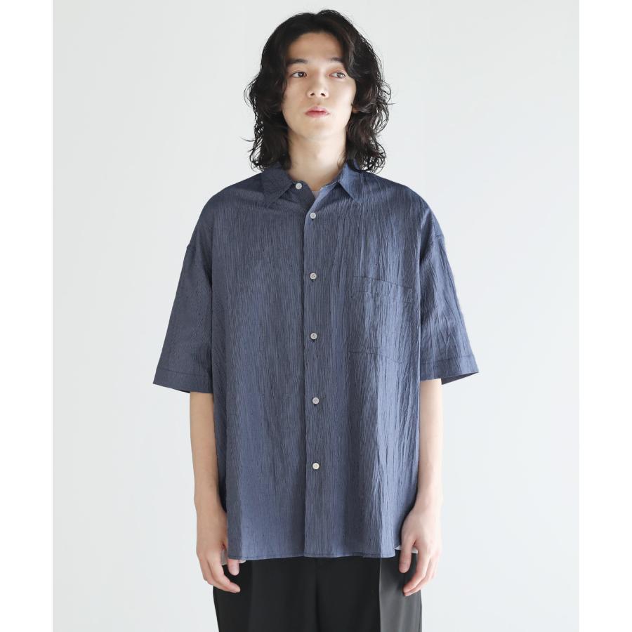 SLICK（スリック） リネンシャツ シャツ メンズ 夏服 レギュラーカラー