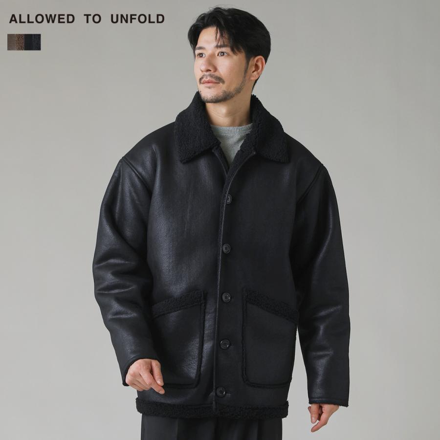 ランチジャケット ムートンジャケット メンズ 秋 秋服 冬 冬服