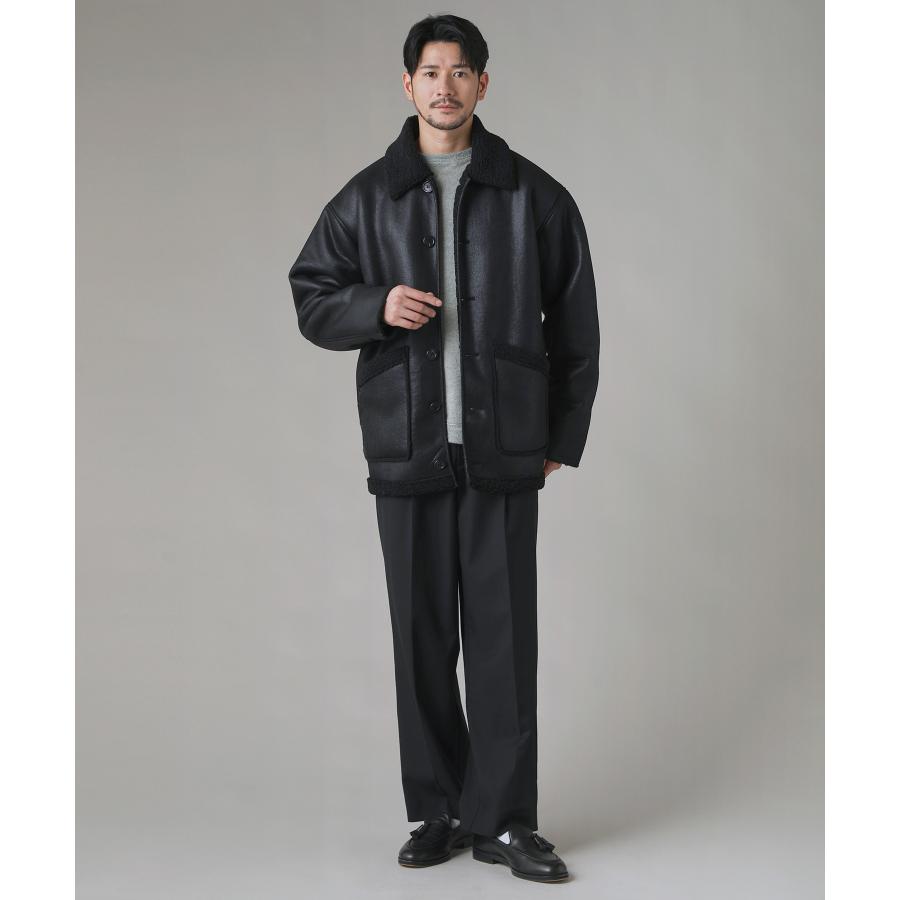 ランチジャケット ムートンジャケット メンズ 秋 秋服 冬 冬服