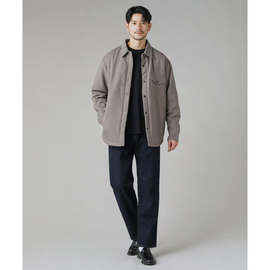 中綿ジャケット シャツジャケット ジャケット メンズ 秋 冬