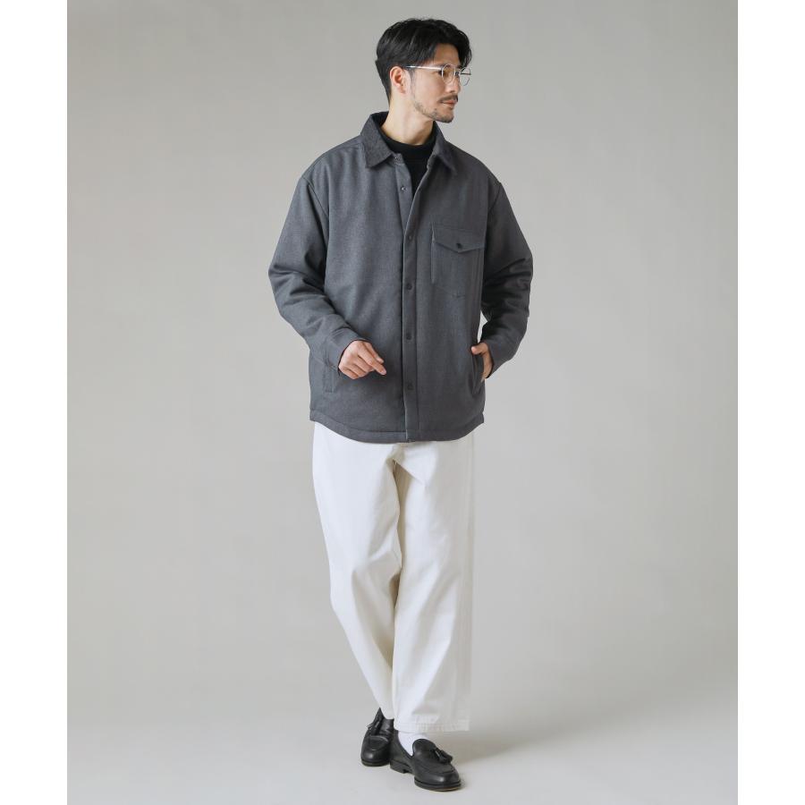 中綿ジャケット シャツジャケット ジャケット メンズ 秋 冬
