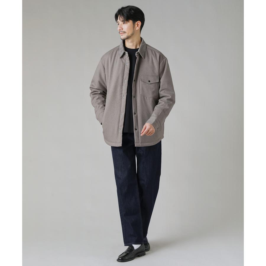 中綿ジャケット シャツジャケット ジャケット メンズ 秋 冬