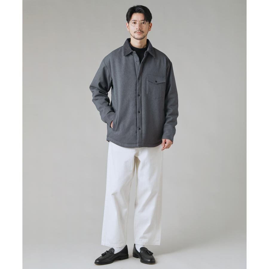 中綿ジャケット シャツジャケット ジャケット メンズ 秋 冬