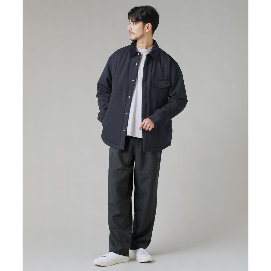 中綿ジャケット シャツジャケット ジャケット メンズ 秋 冬