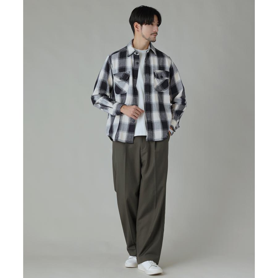 ネルシャツ シャツ トップス メンズ メンズファッション 秋 冬 裏起毛