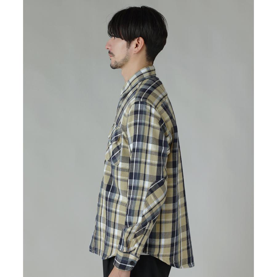 ネルシャツ シャツ トップス メンズ メンズファッション 秋 冬 裏起毛