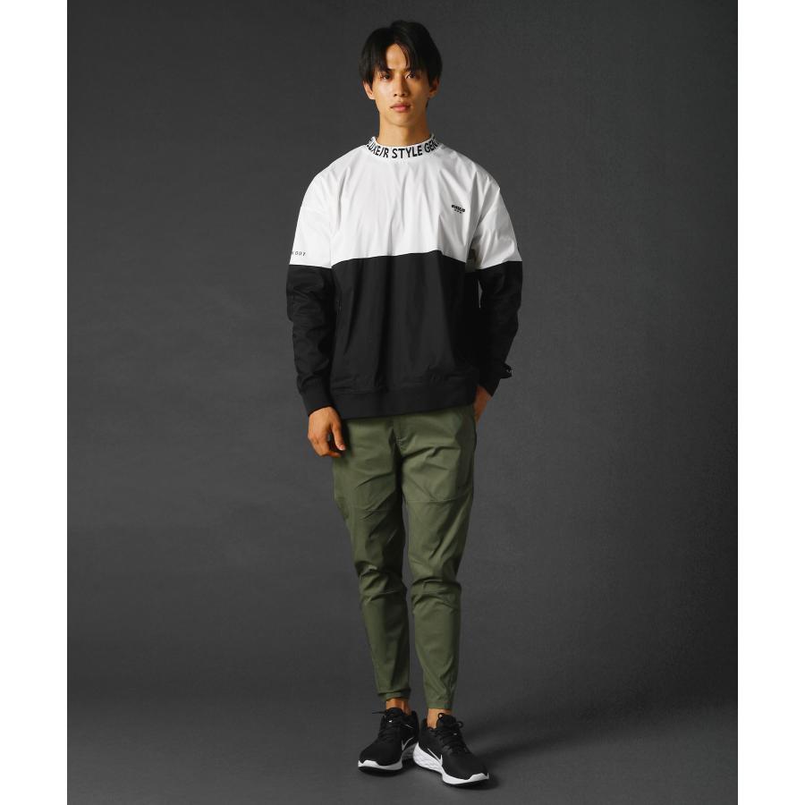 LUXE/R GOLF 止水ジップ付き ストレッチ布帛パンツ LUXE/R（ラグジュ） 【セットアップ対応】 ゴルフウェア メンズ