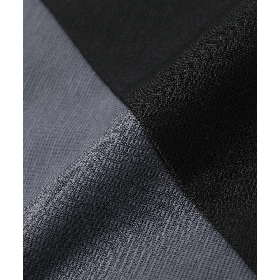 LUXE/R - ゴルフ御召しもの カットソー メンズ 長袖 ハイネック CVCスムース うつり変わり ゴルフ 形づくる 伸縮性 透け透け 色彩設計 伸ばすこと 45936