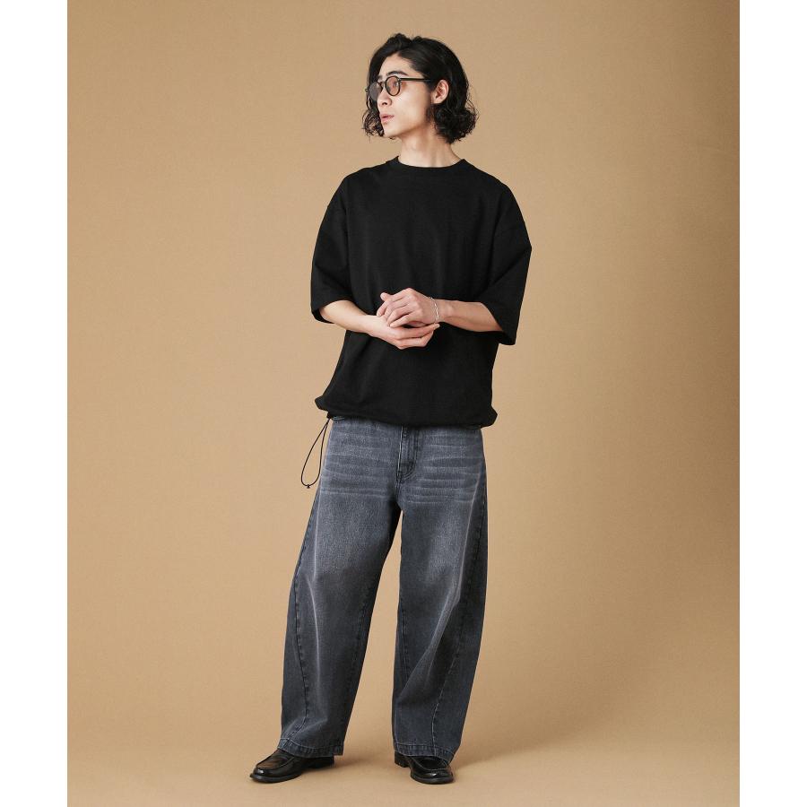 STILL BY HAND テーパードデニム&コンフェクトジップトップまとめ買い JOINT WORKS＞ センタープレステーパードデニム[品番