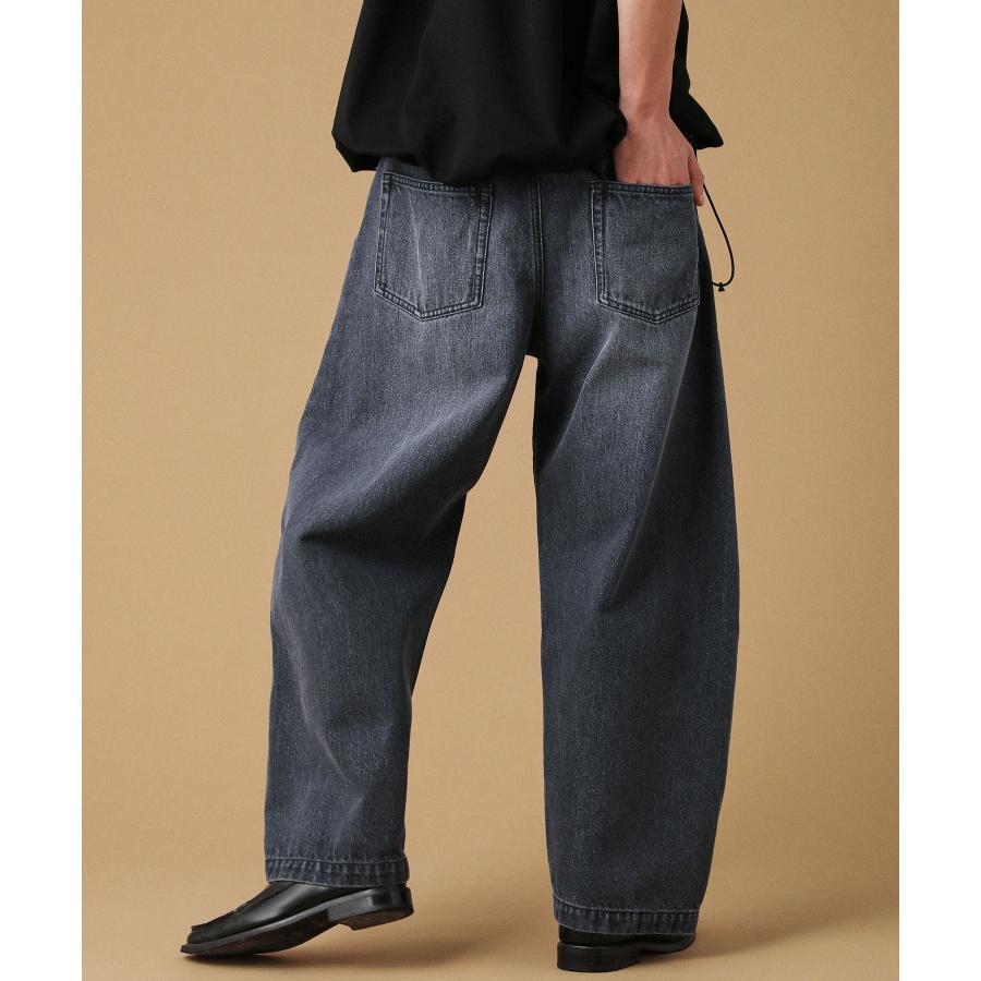 SLICK（スリック） デニム ワイドパンツ カービーデニム ボトム メンズ