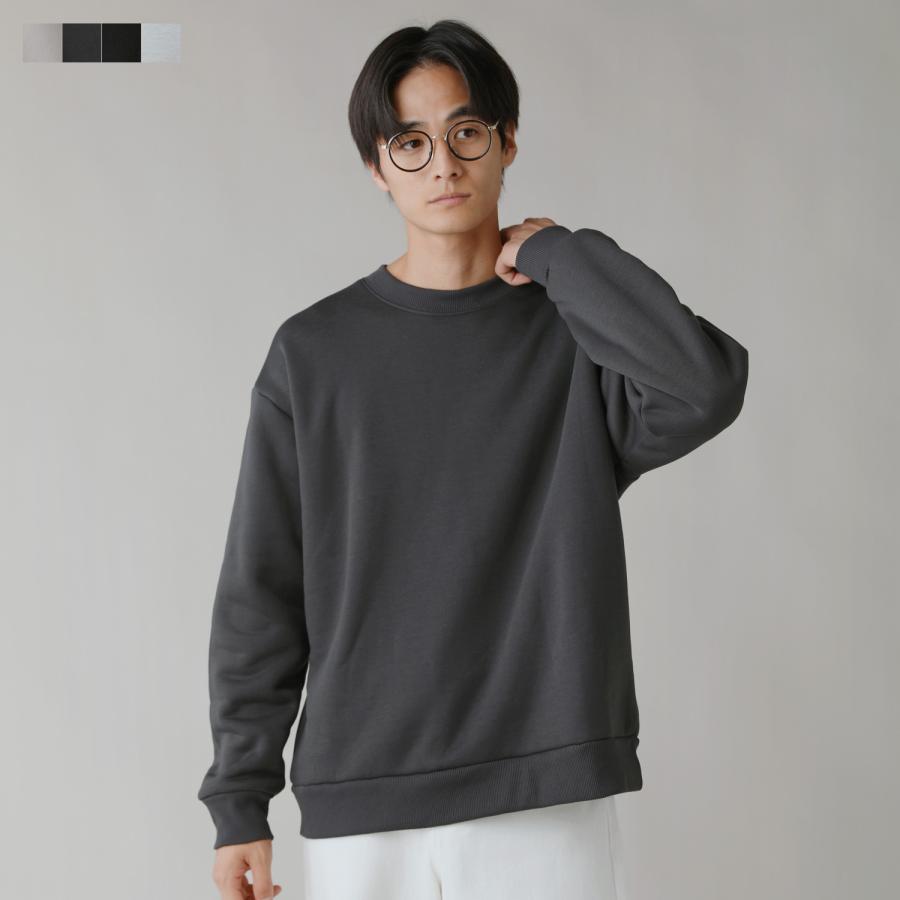 スウェット プルオーバー トレーナー メンズ 秋 冬 春 クルーネック