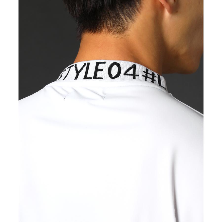 LUXE COLLECTION ゴルフシャツ ホワイト LUXE/R（ラグジュ） 【セットアップ対応】カットソー Tシャツ メンズ