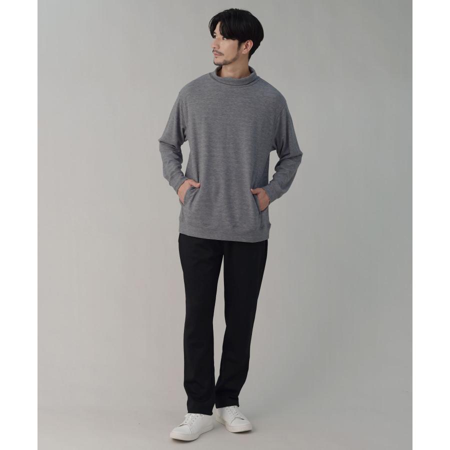 スウェット カットソー プルオーバー メンズ 秋 冬 春 ハイネック